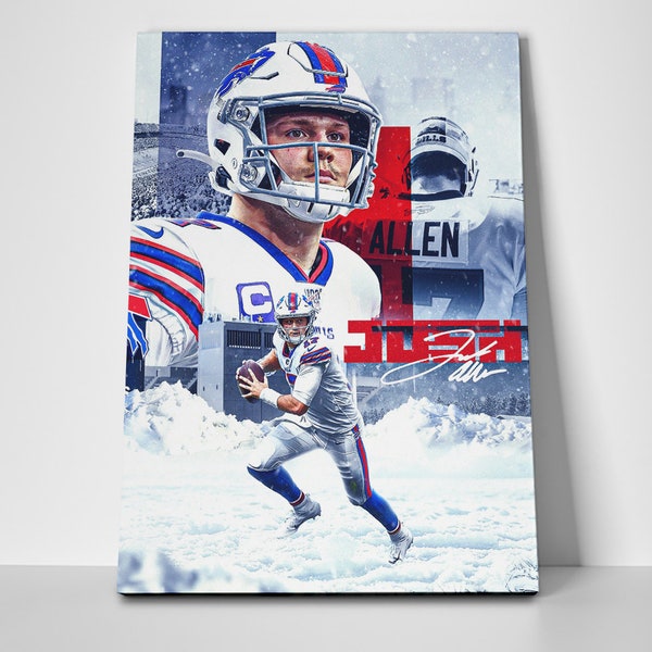 Buffalo Bills Poster Etsy