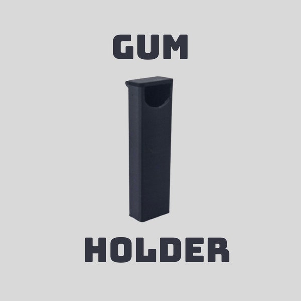 Stick of Gum Holder | Gum Container | 3D Printed