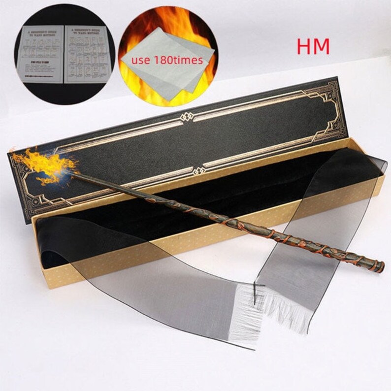 Fire Magic Wand Flame & Electronic Flasher Magic Wands Tricks Etsy