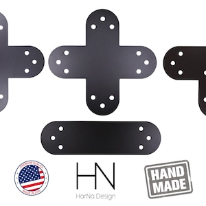 Decorative Round Bracket for 4&quot; Post, Structural brackets for 4x4, Steel Support Bracket, Post Bracket, Truss Plate, Modern brackets