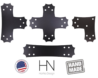 Decorative Gothic Bracket for 4" Post, Structural brackets for 4x4, Steel Support Bracket, Post Bracket, Truss Plate, Modern brackets