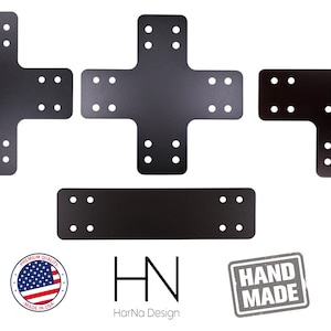 Decorative rounded edge Bracket for 4&quot; Post, Structural brackets for 4x4, Steel Support Bracket, Post Bracket, Truss Plate, Modern brackets