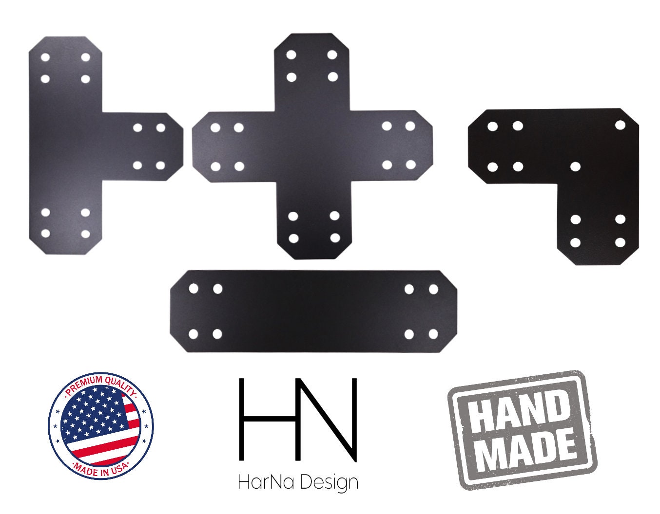 Decorative Beveled Edge Bracket for 4 Post, Structural Brackets for 4x4