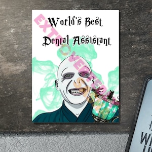 Wizard Inspired Worlds Best Dentist/Dental Assistant/Dental Hygienist Dental Appreciation Office Funny (Digital Download)