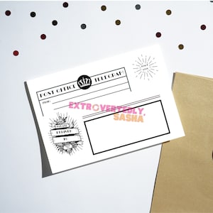 TELEGRAM Bella scrittura di lettere, carta per cartoline, amico di penna, regalo per posta ordinaria, carta di cancelleria unica per scrivere note di ringraziamento