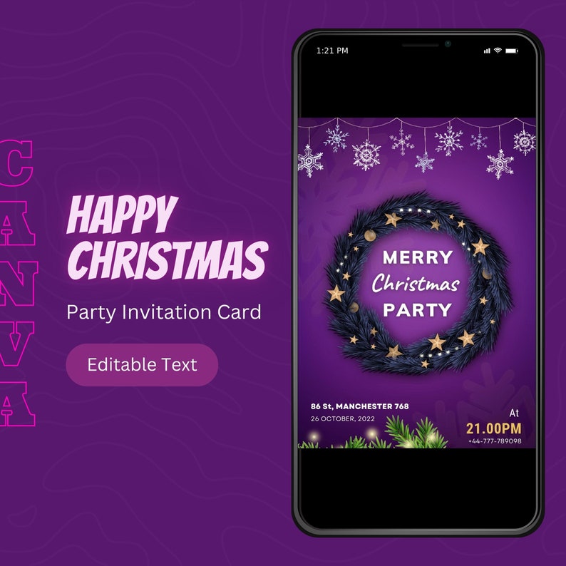 editable-christmas-party-invitation-cards-electronic-etsy