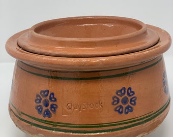 Cooking Claypot (Handi) 2.8 Quarts Medium (Electric Stove stand Sold separately)