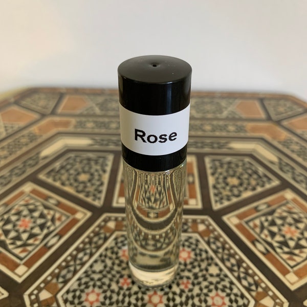 Rose (Original) Body Oil - Uncut- Concentrated Fragrance 1/3 Oz (10ml)
