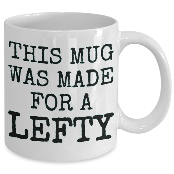 Left Handed Mug Etsy
