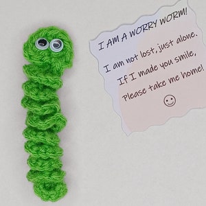 Wiggle Worm Poem Gift Tag and Crochet Pattern Playful Bundle -  Portugal