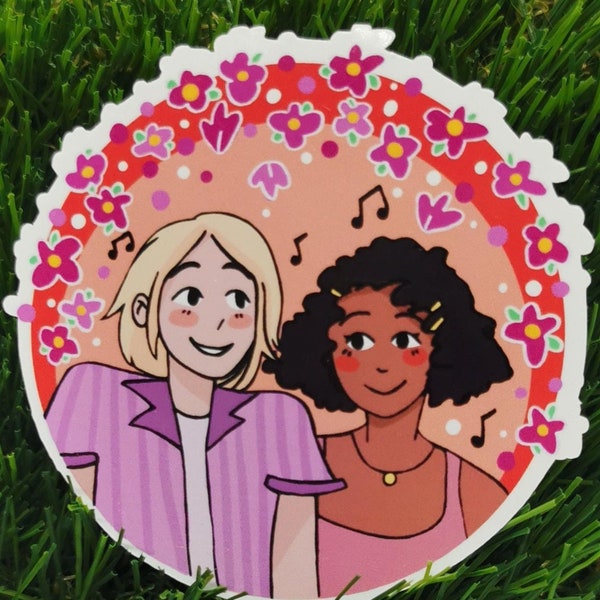 HEARTSTOPPER Tara und Darcy Sticker