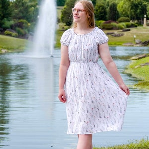 Ellie Dress Digital PDF Sewing Pattern