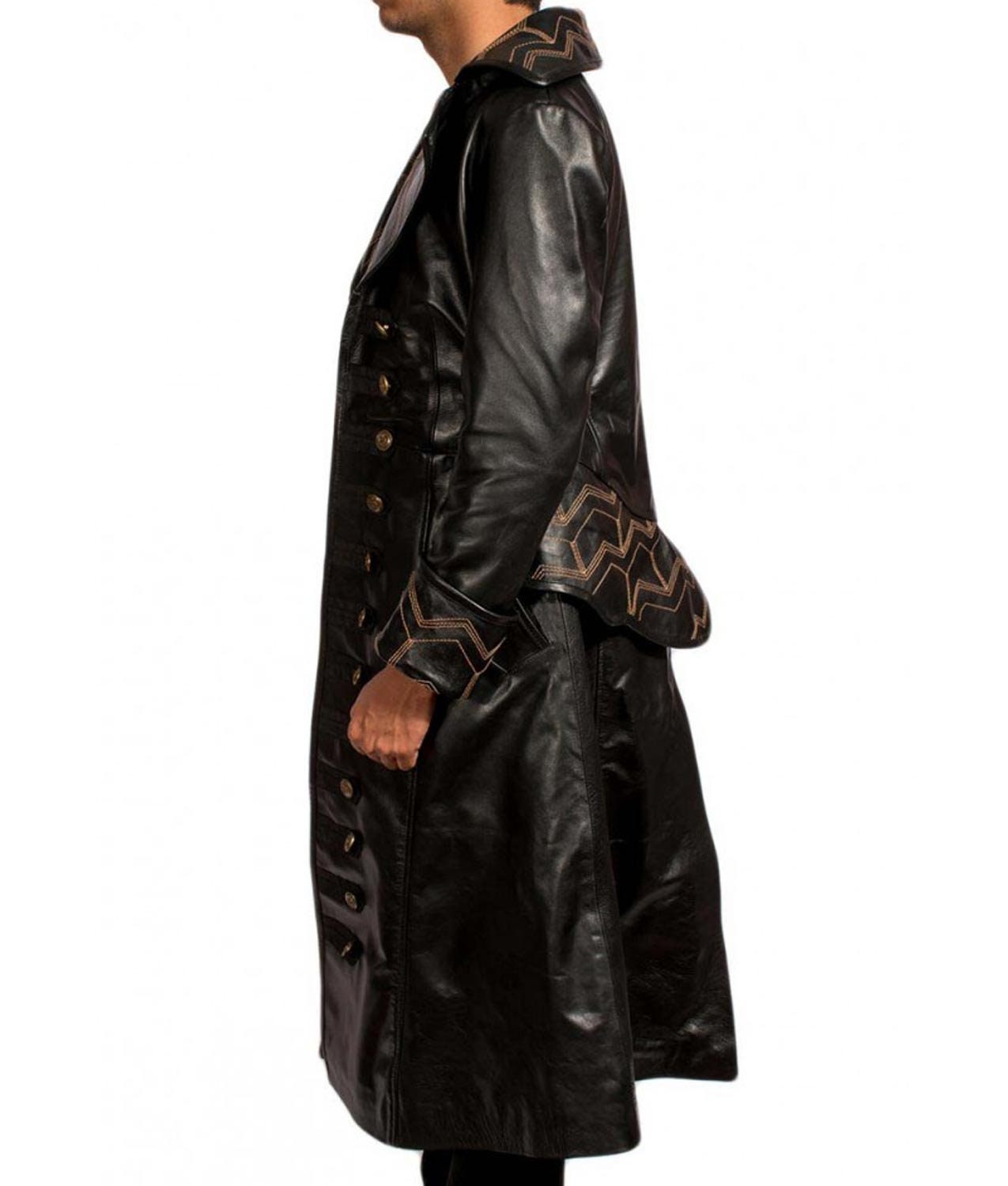 Handmade Captain Trench Coat Halloween Cosplay Costume Etsy