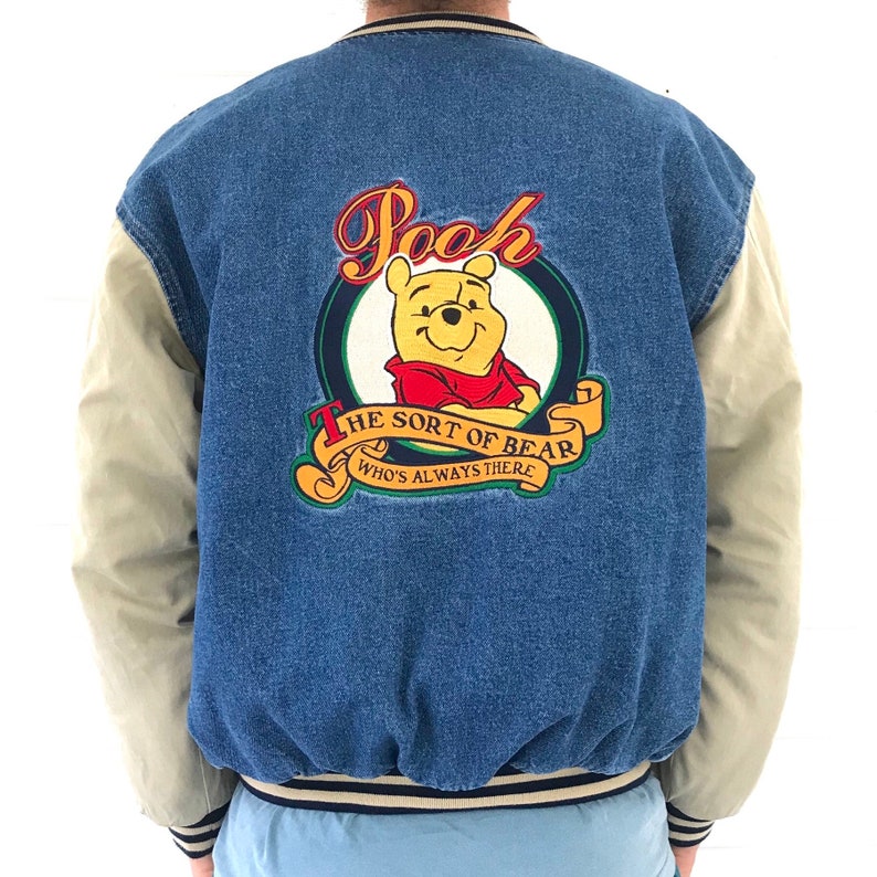 XXXTENTACION Winnie the Pooh Vintage Varsity Denim Jacket Etsy