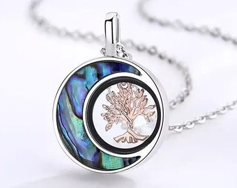 Magical Stone Tree Cremation Jewelry for Ashes, Sterling Silver Urn Necklace for Ashes Keepsake for Pet, Ashes Necklace, Cremate Jewelry