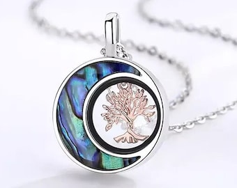 Magical Stone Tree Cremation Jewelry for Ashes, Sterling Silver Urn Necklace for Ashes Keepsake for Pet, Ashes Necklace, Cremate Jewelry