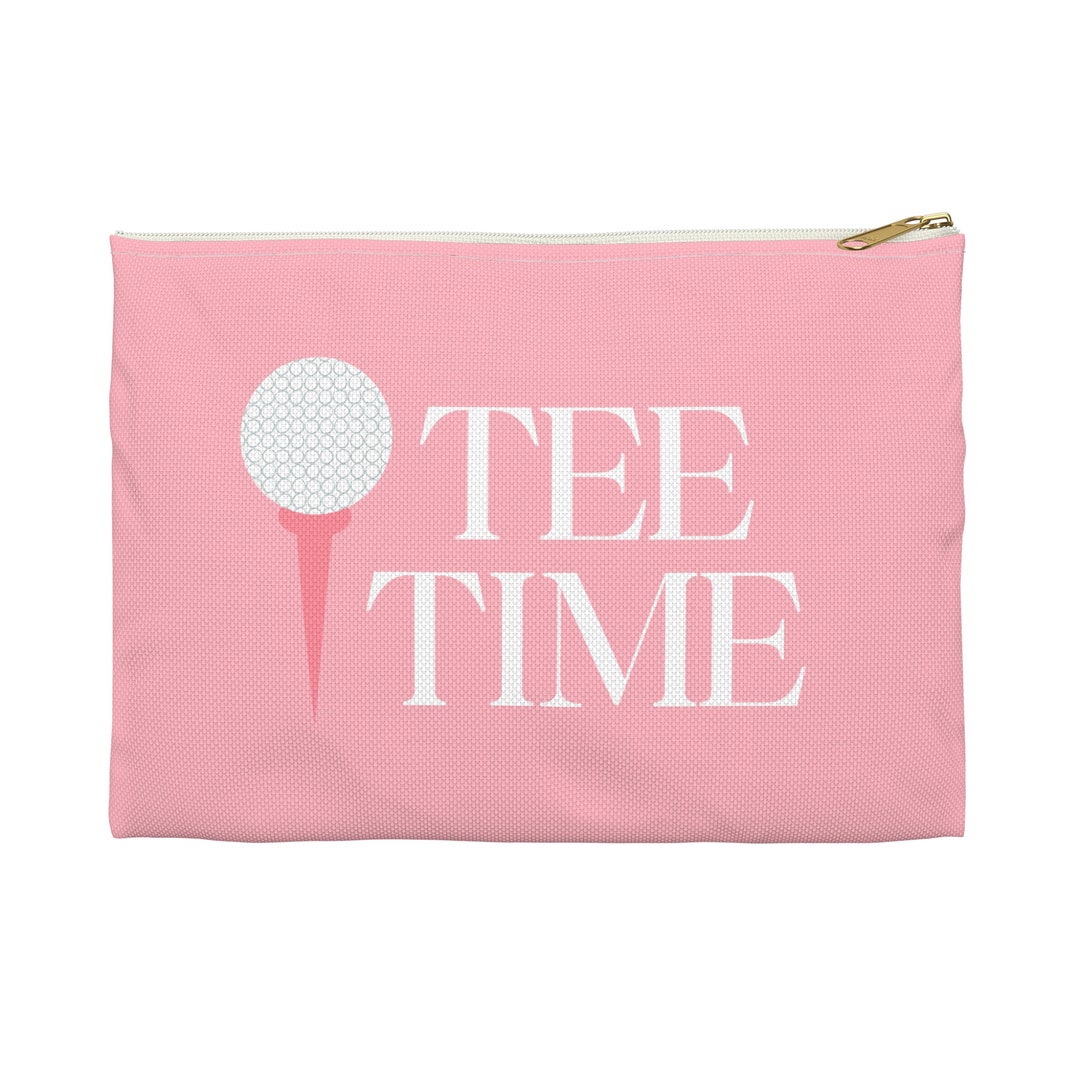 Tee Time Golf Tee Pouch Golf Tee Pouch Golf Tee Bag Golf Etsy