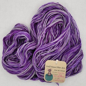 Violet Starling on Superwash Merino Fingering
