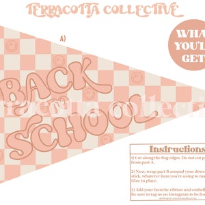Back to School Flag Printable