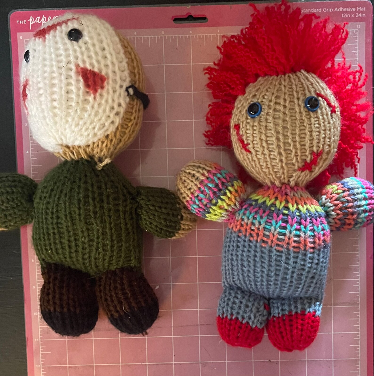 Knitting Machine Patterns for Slasher Dolls - Etsy