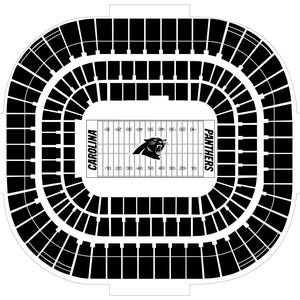 4 Layer Bank of America Stadium Laser Cut/Engrave File