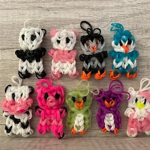 Animal (Rainbow Loom) Charm/Keychain