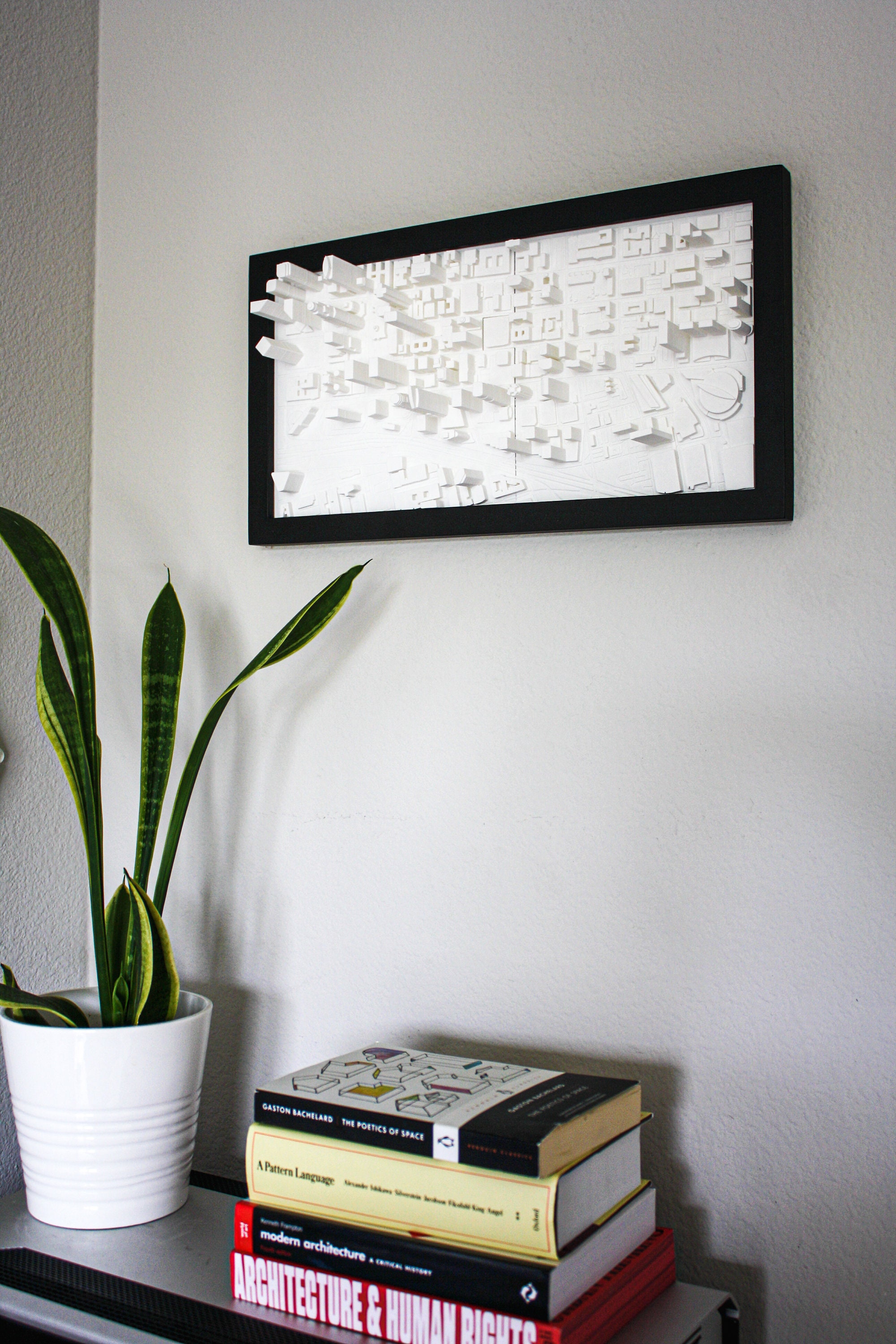 LOS ANGELES CALIFORNIA 3d-printed Map 10x18 Wall-hangable Eco-designed ...