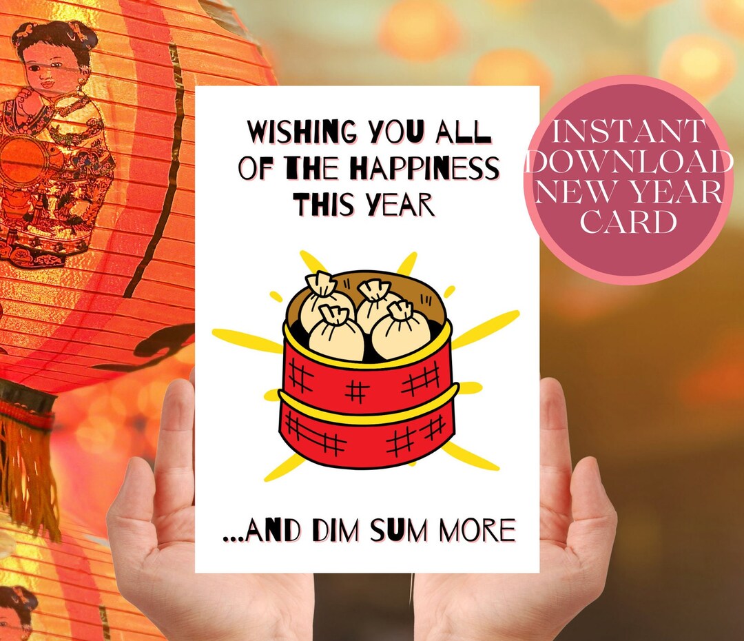 Printable New Year Card Happy New Year 2024 Funny Last Minute Card