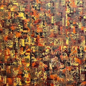 Original Abstract Oil Painting