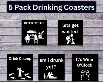 Funny Quotes Drinking Coaster