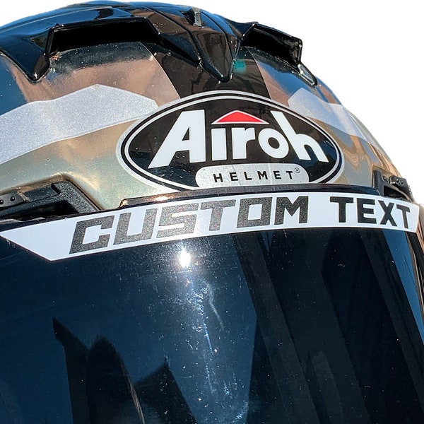 Motorcycle Helmet Decal Etsy