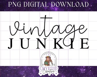 Vintage Junkie PNG Vintage PNG