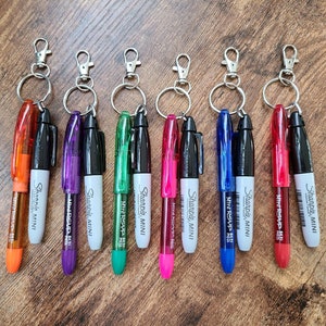 Badge reel accessories- nurse mini rsvp Pen and sharpie set