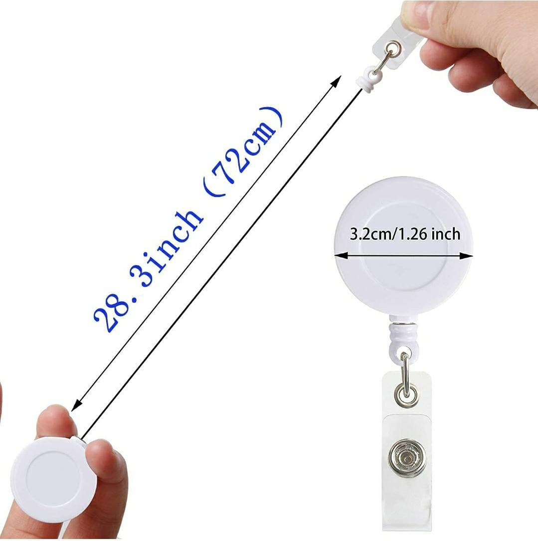 Floral Kidney badge reel