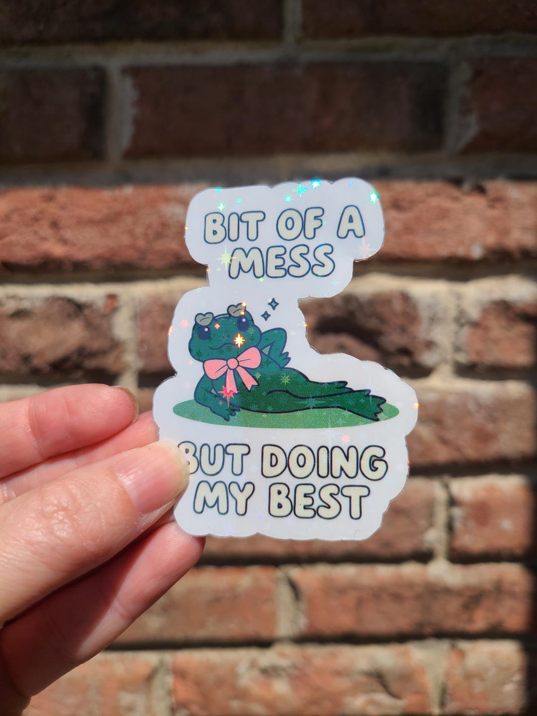 Funny Frog Sticker, Waterproof Laptop Decor - Etsy