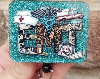 EMT badge reel