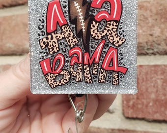 thumbnail image 2 of Alabama Crimson Tide Badge Clip Reel - Retractable ID Holder With Alligator Clip 2 of 14