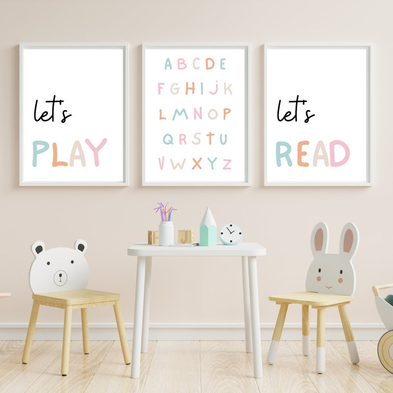 Playroom Art - Etsy