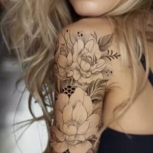 Flower Tattoo 8061TBS  LUXURY X INKED