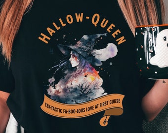 Funny Halloween T-Shirt - Witch Shirt - Halloween Gear - Funny Tee - Unisex Shirt - Jersey Short Sleeve Tee