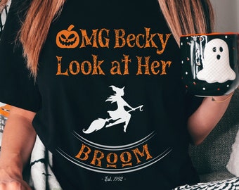 Funny Halloween T-Shirt - Baby Got Back - OMG Becky - Hip Hop Shirt - Women and Men Funny Shirt - Crewneck Tee - Halloween Party Wear