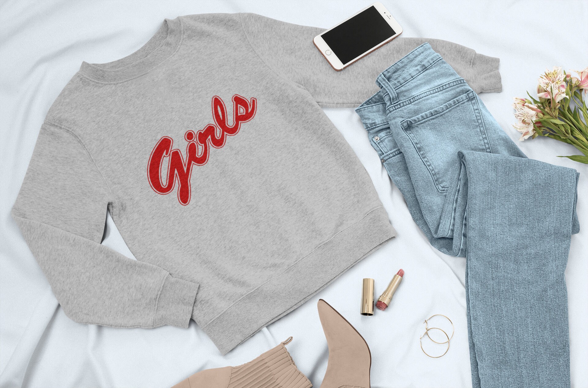 Friends TV Show Girls Sweatshirt - 90s TV Tee - Retro T-shirt 