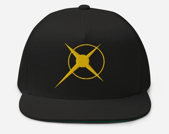 Ace Attorney Cap - Embroidered Logo Hat - Flat Bill Cap - One Size Fits All - Unisex Cap