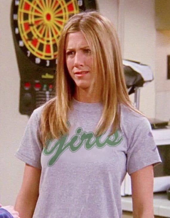 Friends TV Show Shirt • Girls Shirt • Friends Merch • Retro T-shirt •  Monica Geller • Rachel Green • Gift for Best Friend Female - Etsy