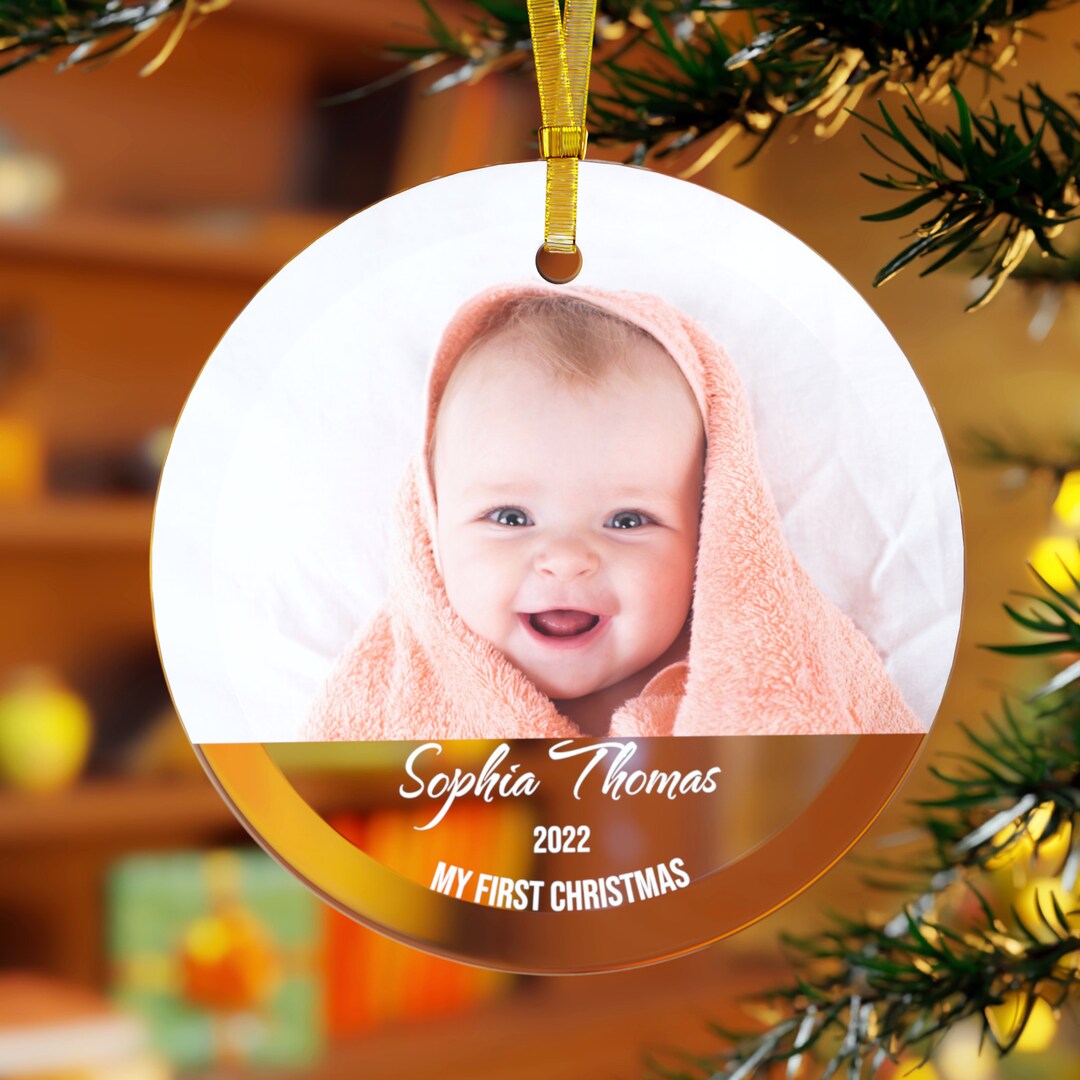Personalized First Christmas Ornament Baby's First Couples First
