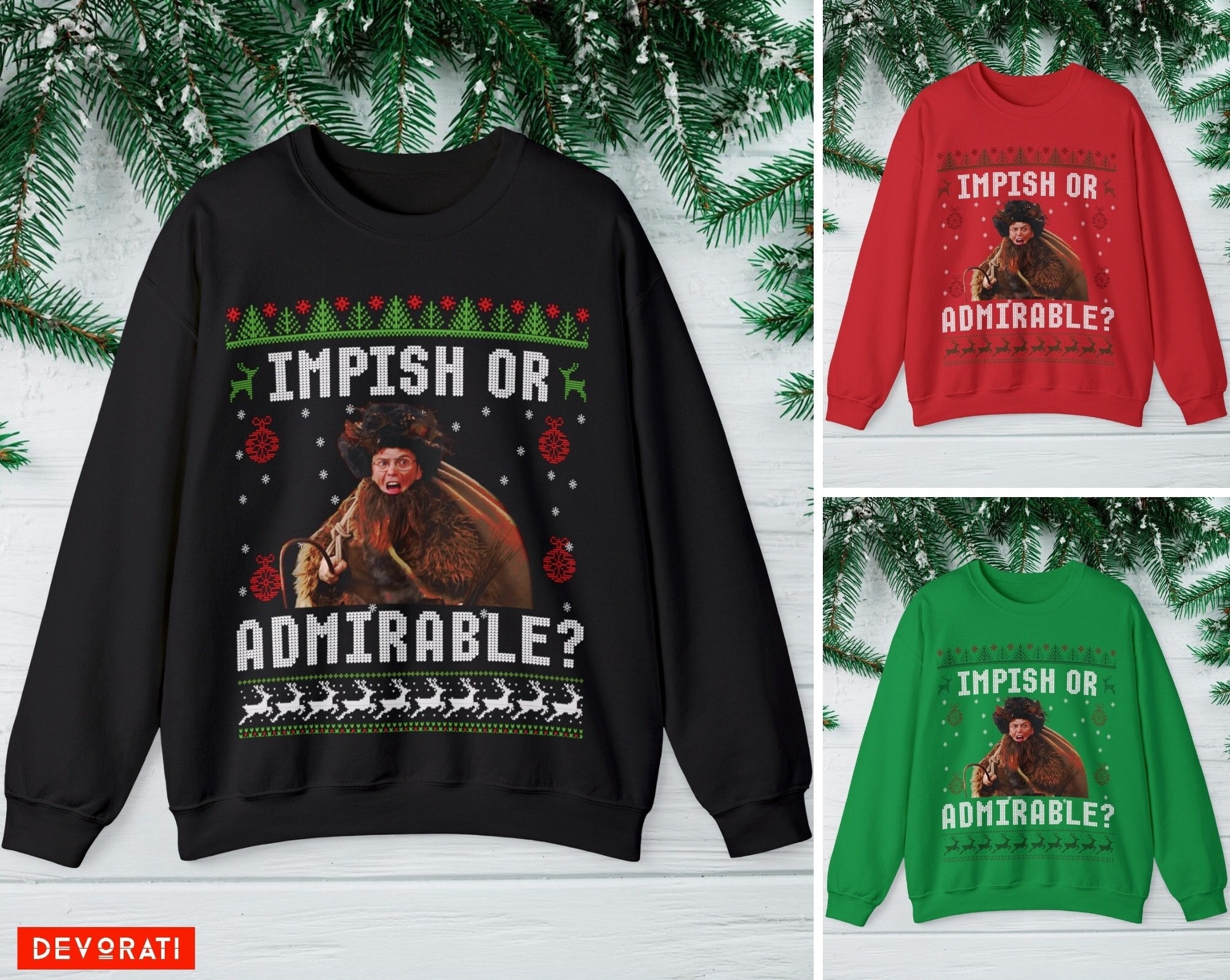 belsnickel the office sweater