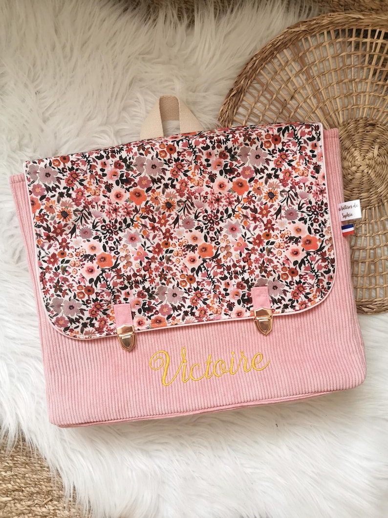 Bolso de guardería personalizable Vintage Liberty imagen 4