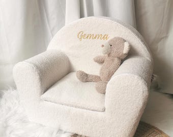 Fauteuil enfant bouclette personnalisable
