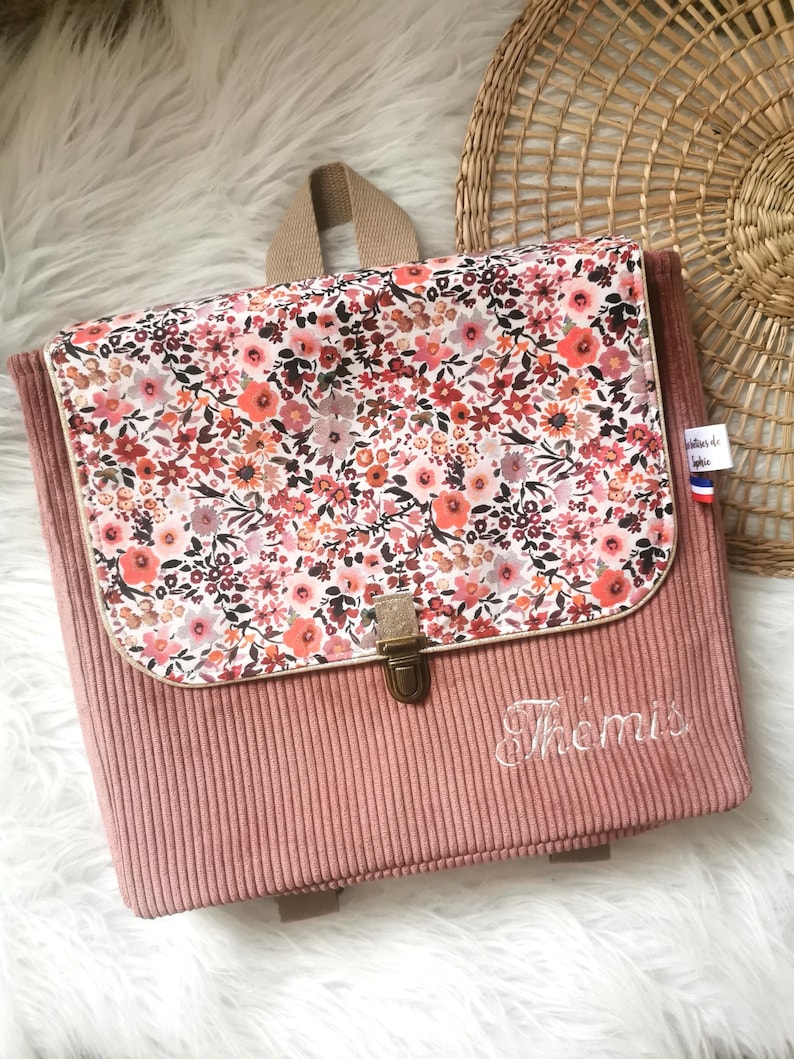 Bolso de guardería personalizable Vintage Liberty imagen 3