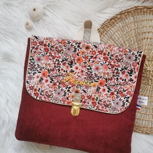 Bolso de guardería personalizable Vintage Liberty imagen 6